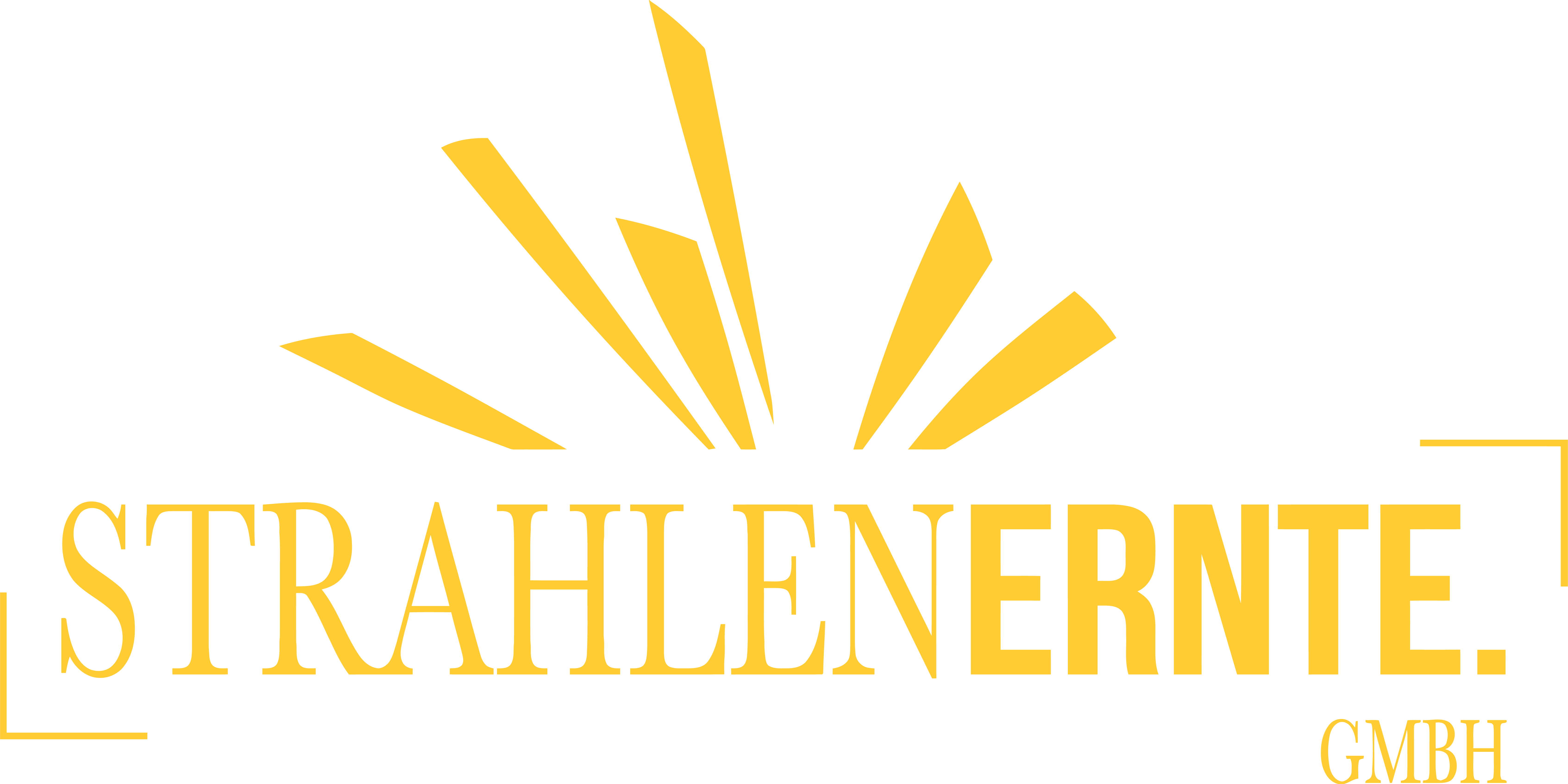 Strahlen Ernte Logo Sun